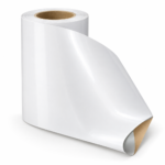 Rollo de Vinilo adhesivo Mactac JT 8700 blanco brillo